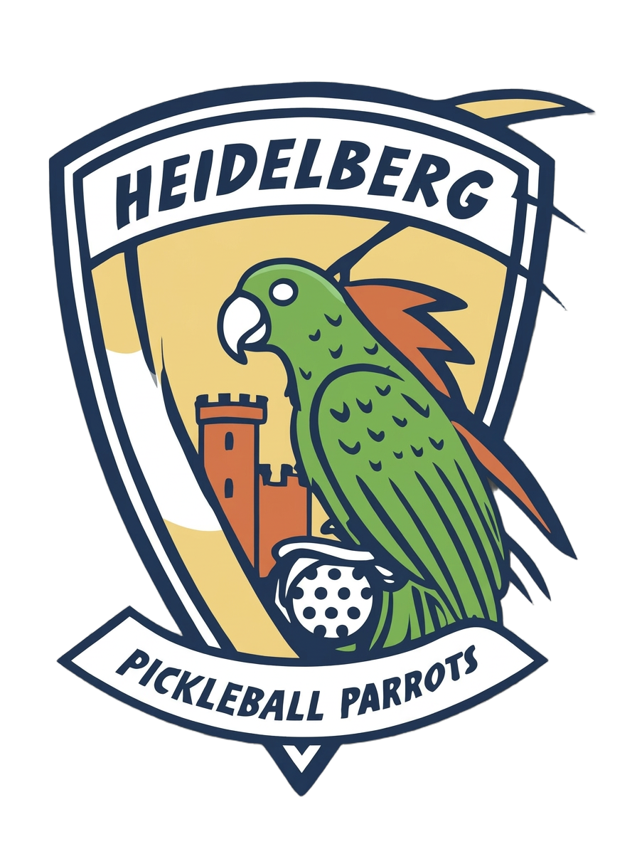 Heidelberger Pickleball Parrots crest